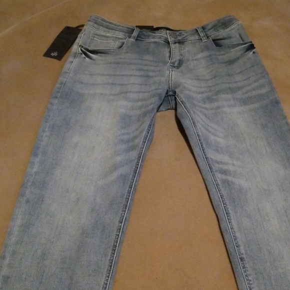 ZLZ Mens Denim Skinny Jeans - Picture 3 of 3